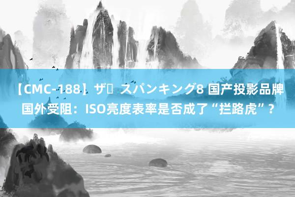 【CMC-188】ザ・スパンキング8 国产投影品牌国外受阻：ISO亮度表率是否成了“拦路虎”？